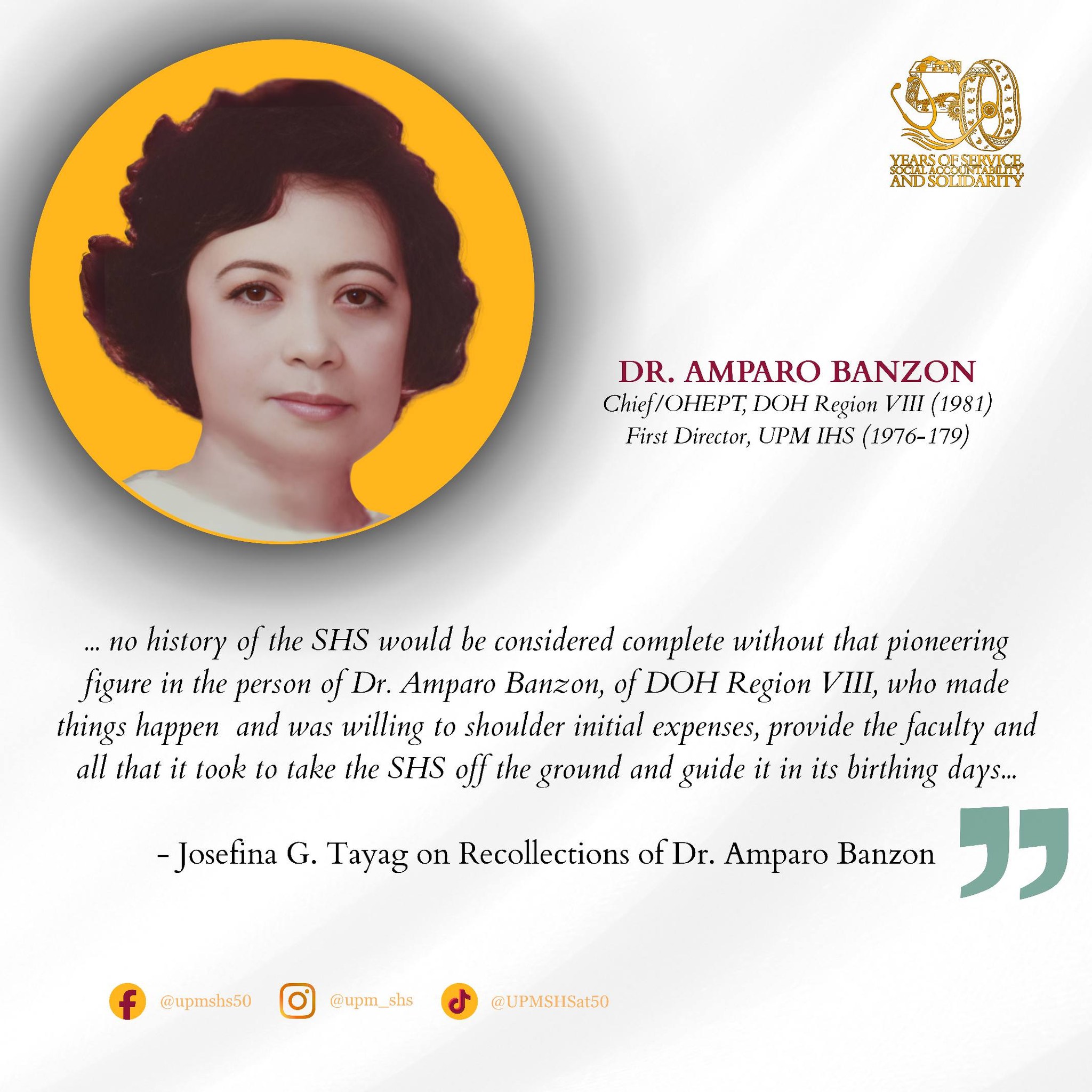 Dr. Amparo Banzon