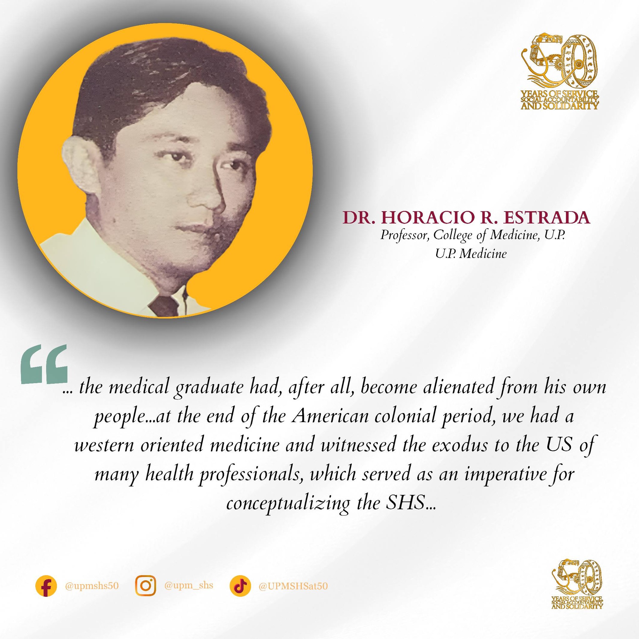 Dr. Horacio R. Estrada