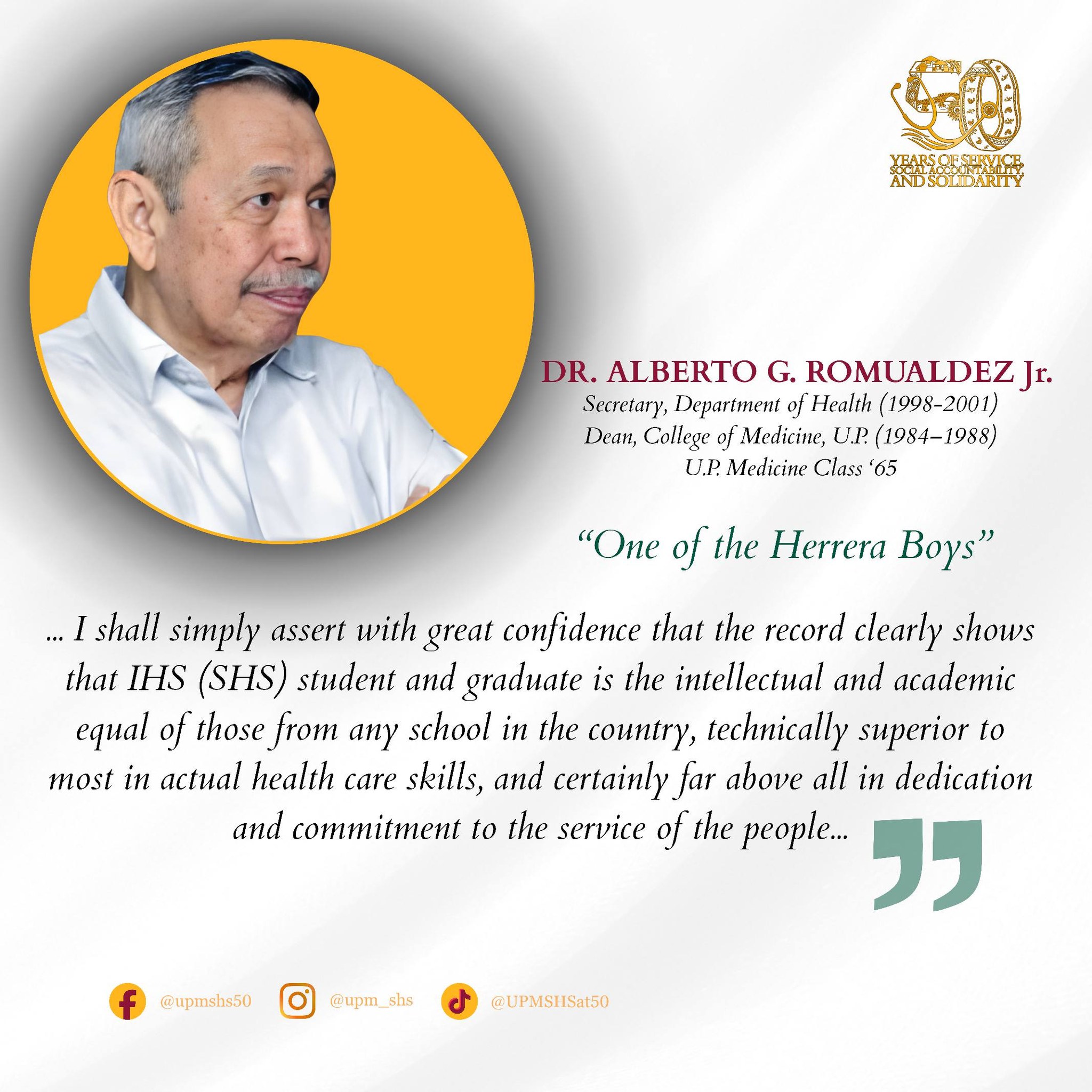 Dr. Alberto G. Romualdez Jr.